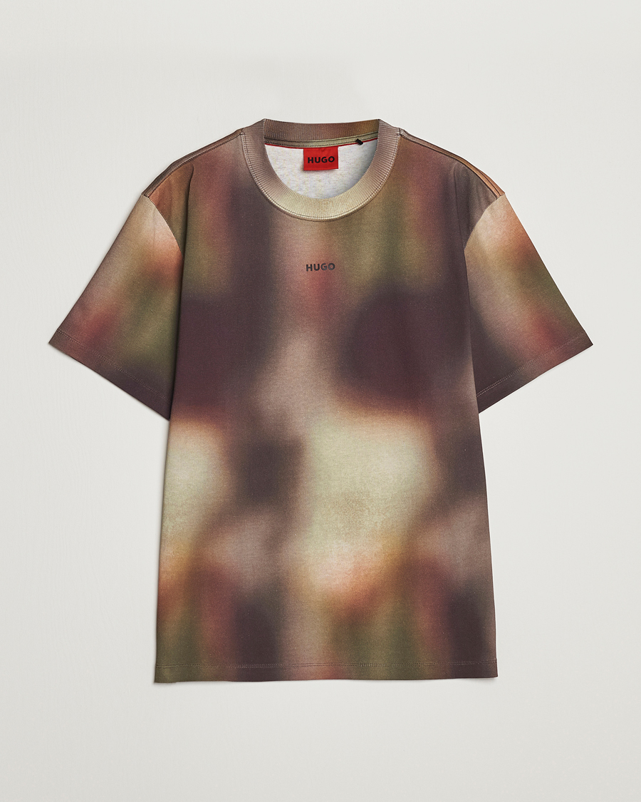 Men | T-Shirts | HUGO | Diobo Logo Crew Neck T-Shirt Multi