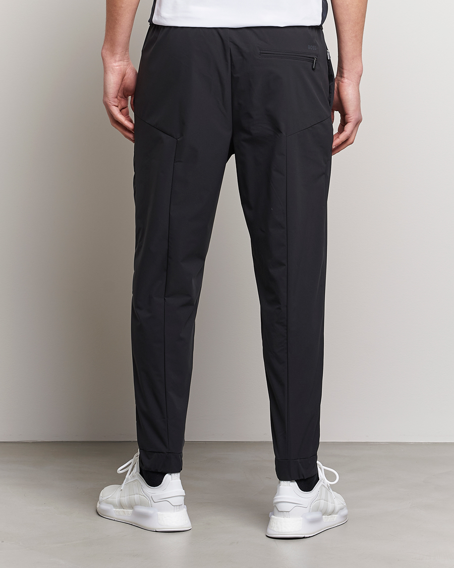 Men | Trousers | BOSS GREEN | Shinobi Mirror Sweatpants Black
