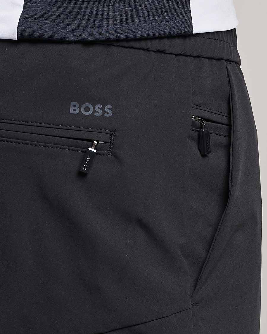 Men | Trousers | BOSS GREEN | Shinobi Mirror Sweatpants Black