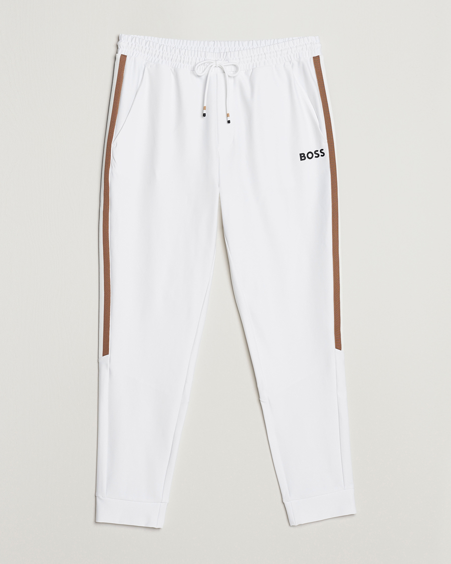 Men | Trousers | BOSS GREEN | Hicon Sweatpants White