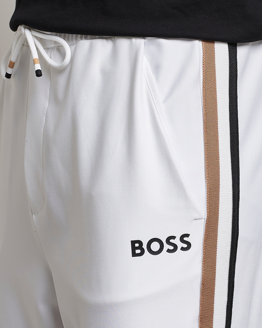 Men | Trousers | BOSS GREEN | Hicon Sweatpants White