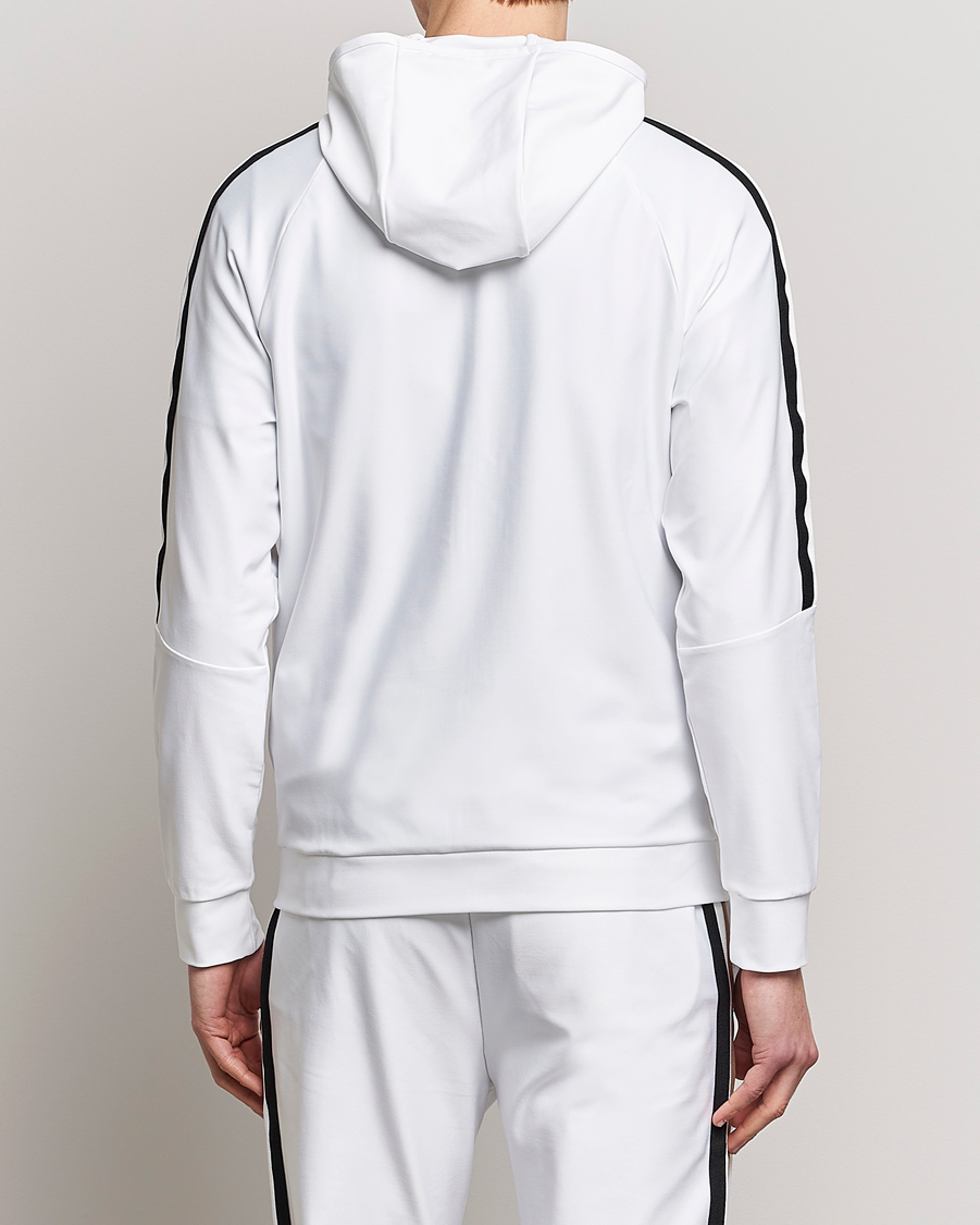 Men | Sweaters & Knitwear | BOSS GREEN | Sicon Performance Full-Zip Hoodie White