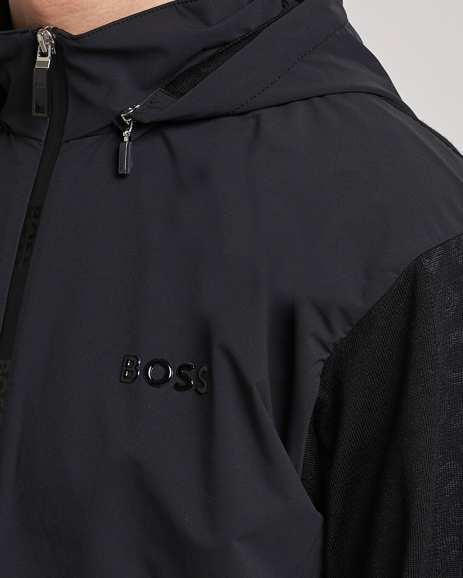 Men | Coats & Jackets | BOSS GREEN | Zimon Mirror Jacket Black