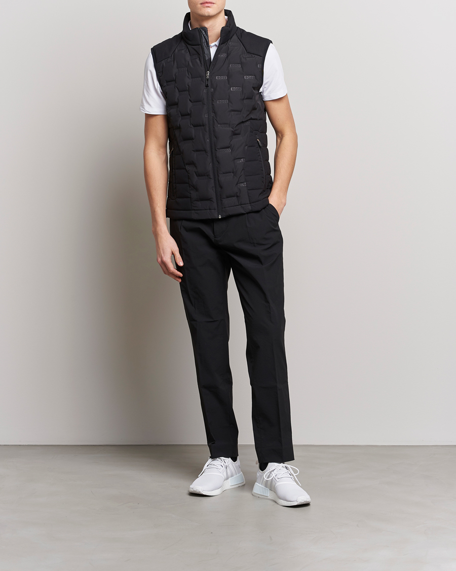 Men | Coats & Jackets | BOSS GREEN | Hellion Vest Black
