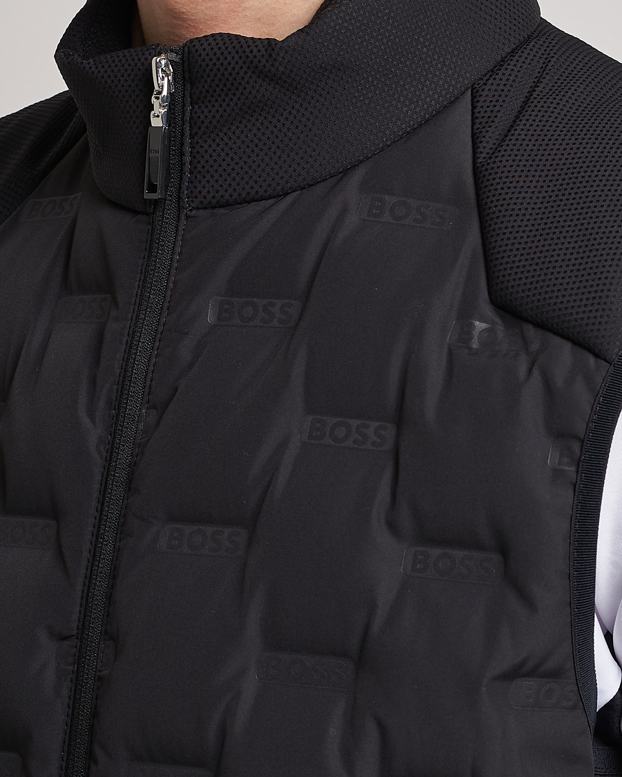 Men | Gilets | BOSS GREEN | Hellion Vest Black