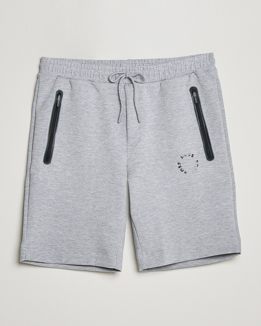 Men | Shorts | BOSS GREEN | Headlo Sweatshorts Light Grey