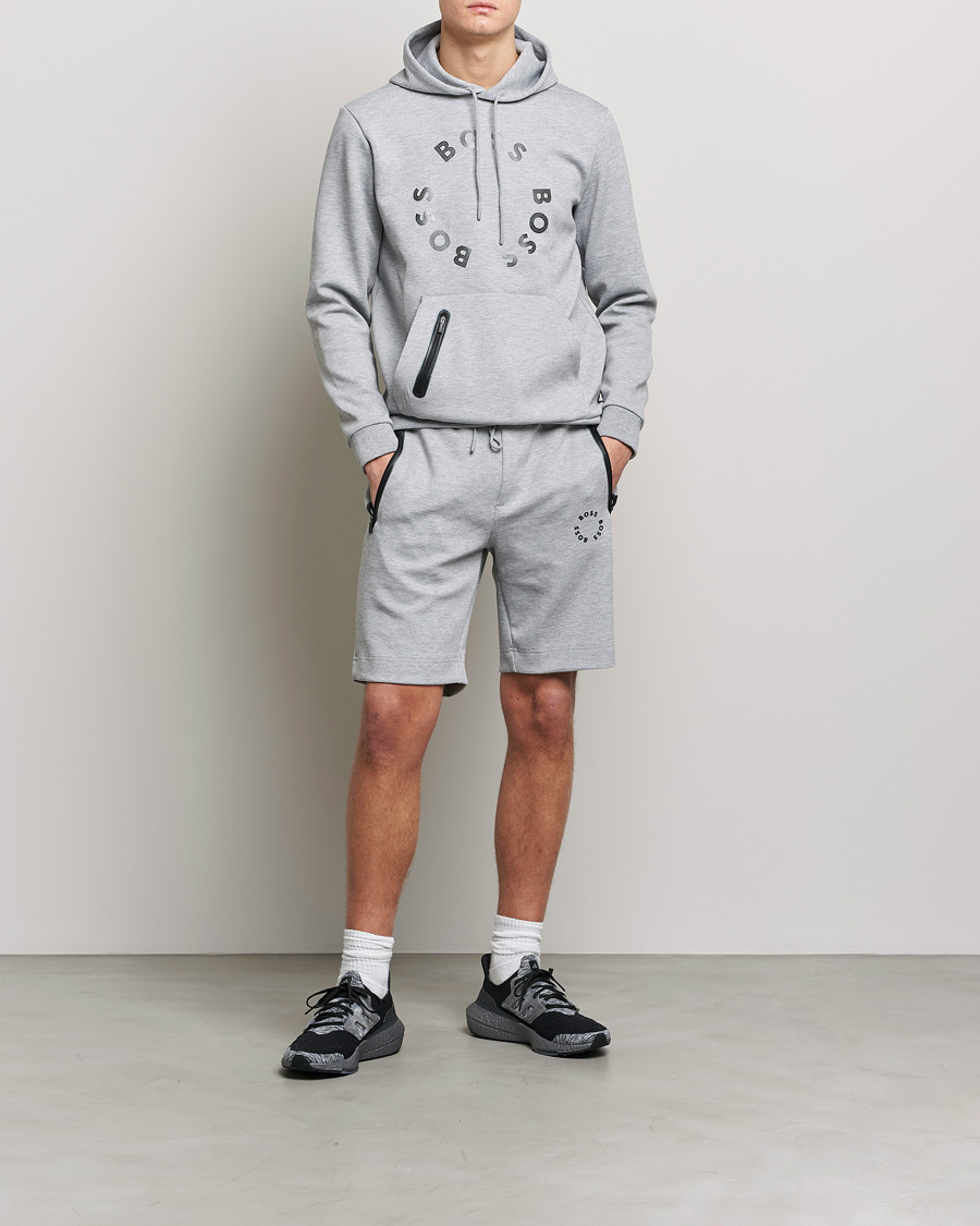 Men | Shorts | BOSS GREEN | Headlo Sweatshorts Light Grey