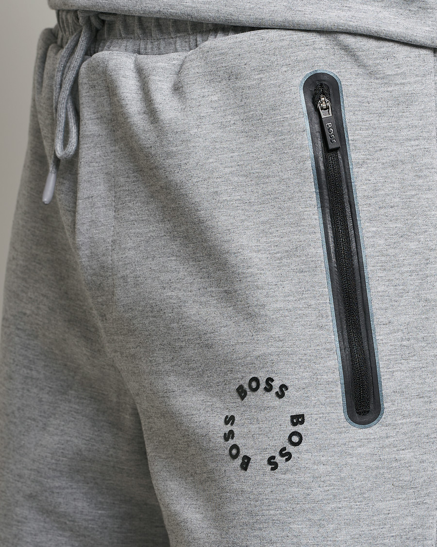 Men | Shorts | BOSS GREEN | Headlo Sweatshorts Light Grey