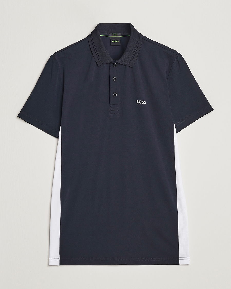 Men | Polo Shirts | BOSS GREEN | Paddytech Piké Dark Blue
