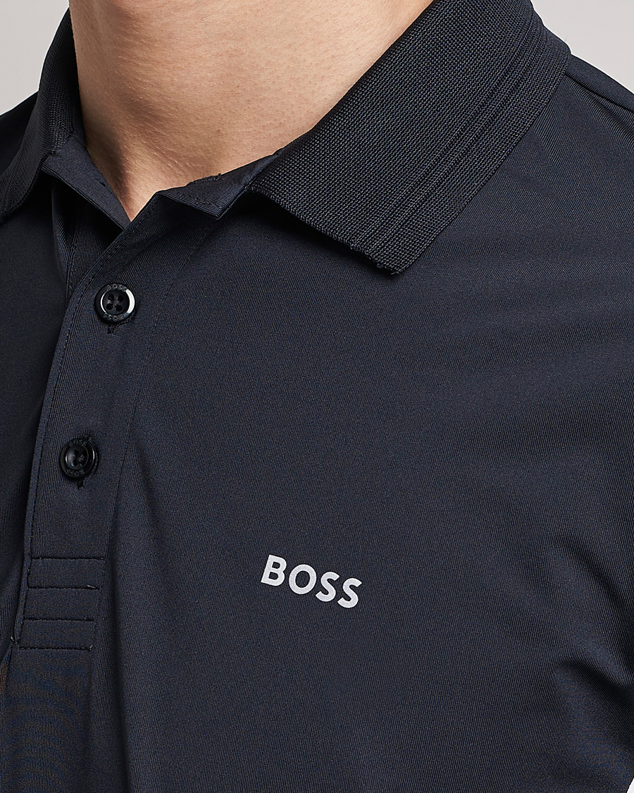 Men | Polo Shirts | BOSS GREEN | Paddytech Piké Dark Blue