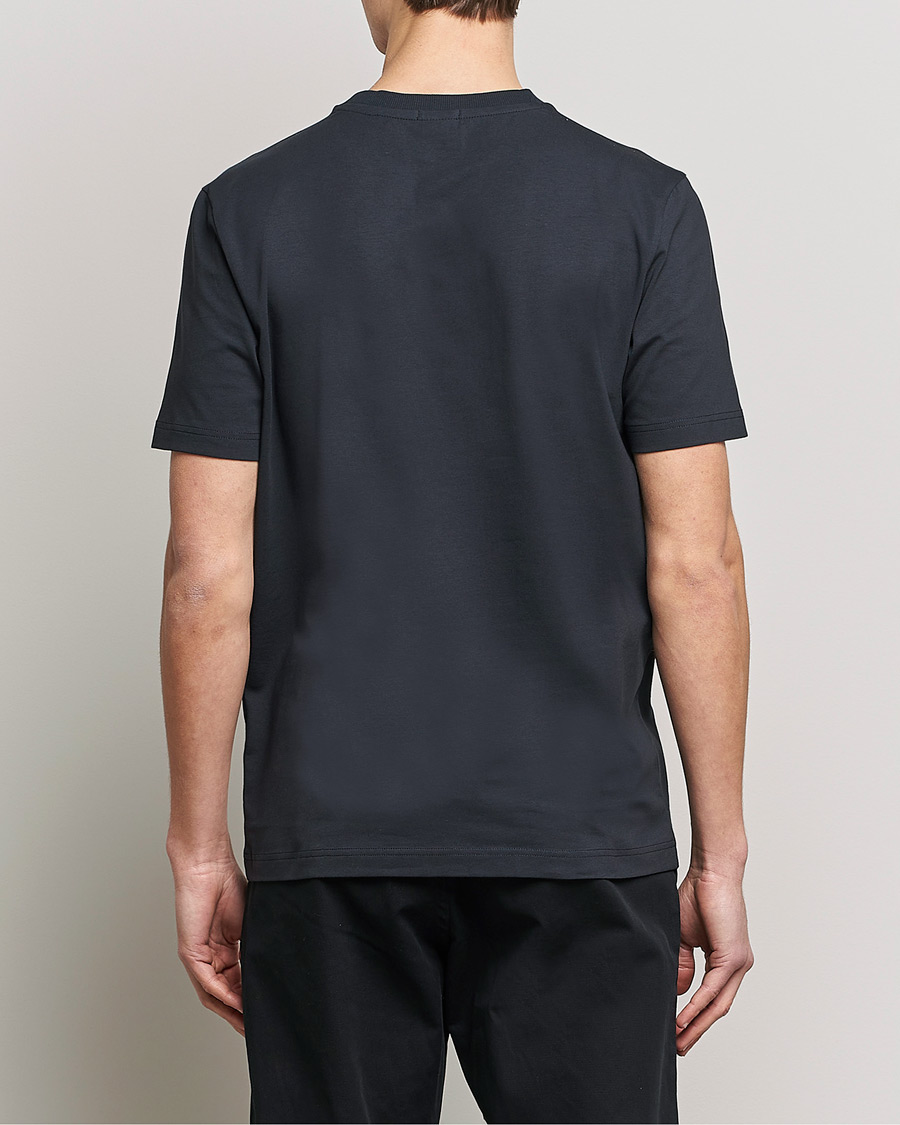 Men | T-Shirts | BOSS GREEN | Logo Crew Neck T-Shirt Dark Blue