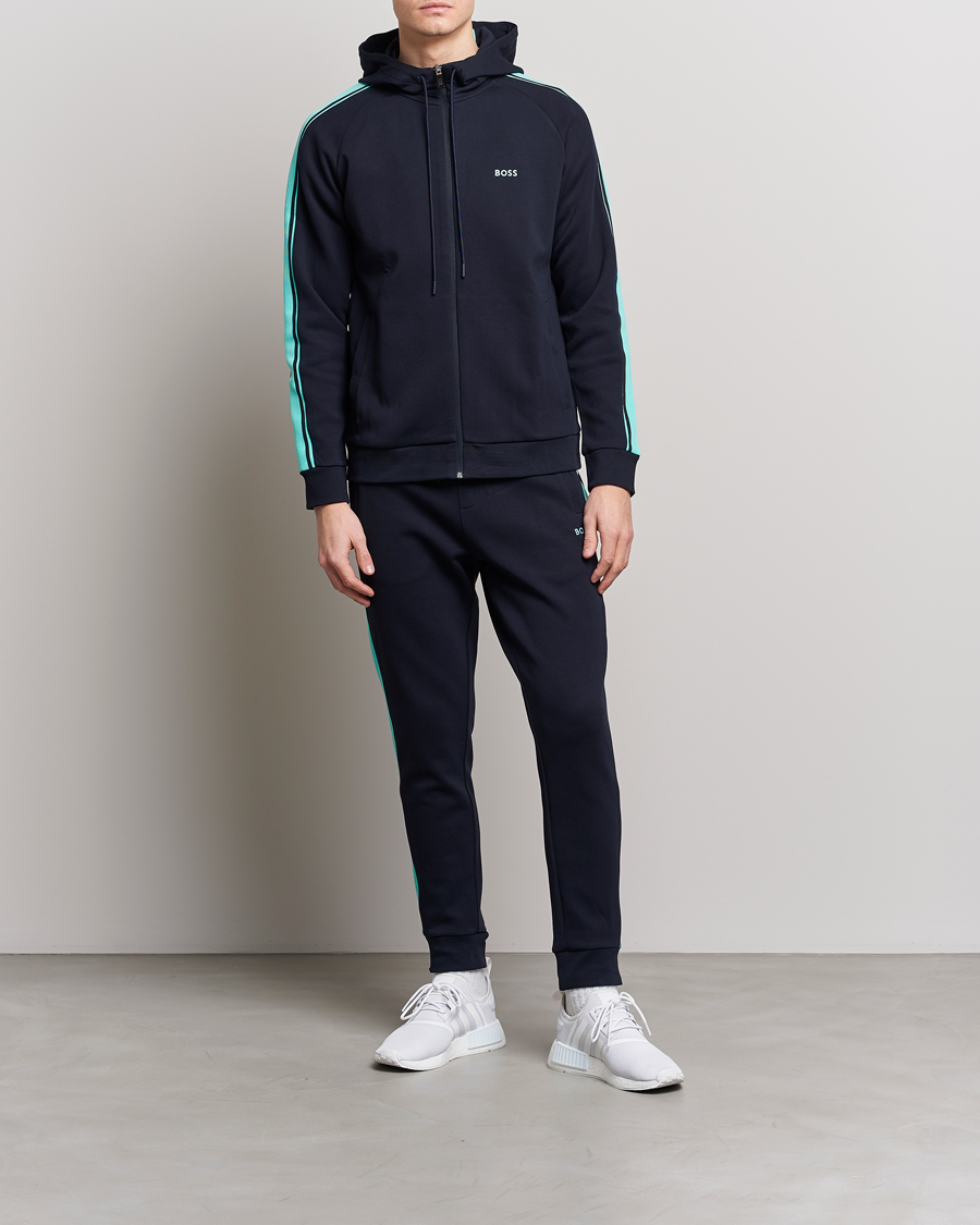 Men | Trousers | BOSS GREEN | Tracksuit Set Dark Blue