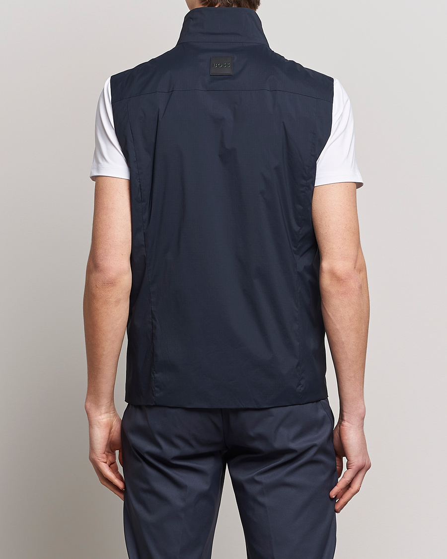 Men | Gilets | BOSS GREEN | Axis Performance Vest Dark Blue
