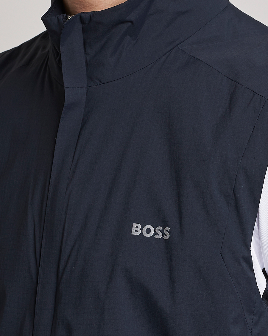 Men | Gilets | BOSS GREEN | Axis Performance Vest Dark Blue