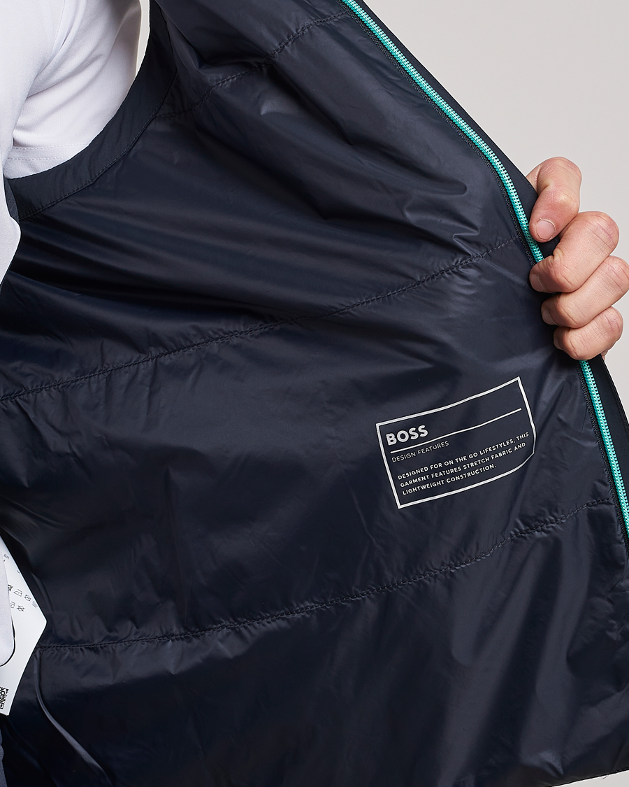 Men | Gilets | BOSS GREEN | Axis Performance Vest Dark Blue