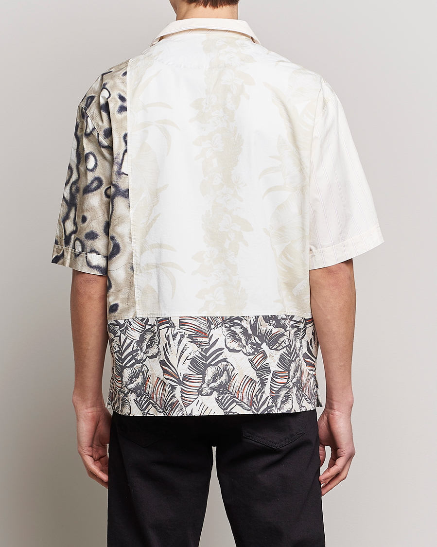 Men | Shirts | BOSS ORANGE | Lapis Resort Collar Printed Short Sleeve Shirt Bei