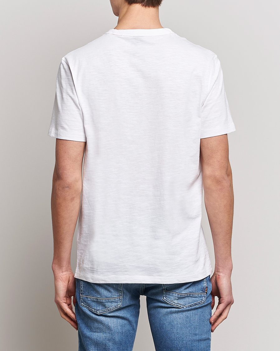 Men | T-Shirts | BOSS ORANGE | Tegood Slub Crew Neck T-Shirt White