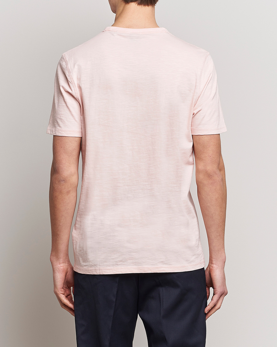Men | T-Shirts | BOSS ORANGE | Tegood Slub Crew Neck T-Shirt Open Pink