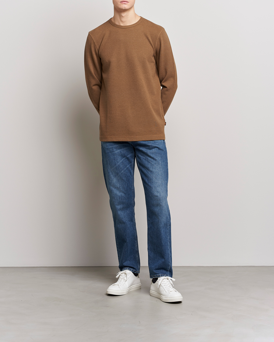 Men | Sweaters & Knitwear | BOSS ORANGE | Tempesto Sweater Open Beige