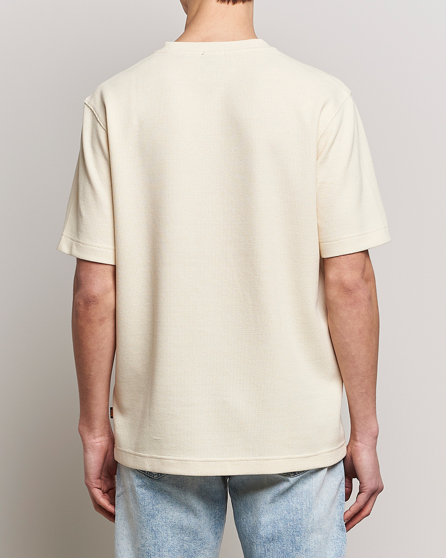 Men | T-Shirts | BOSS ORANGE | Tempesto Knitted Crew Neck T-Shirt Light Beige