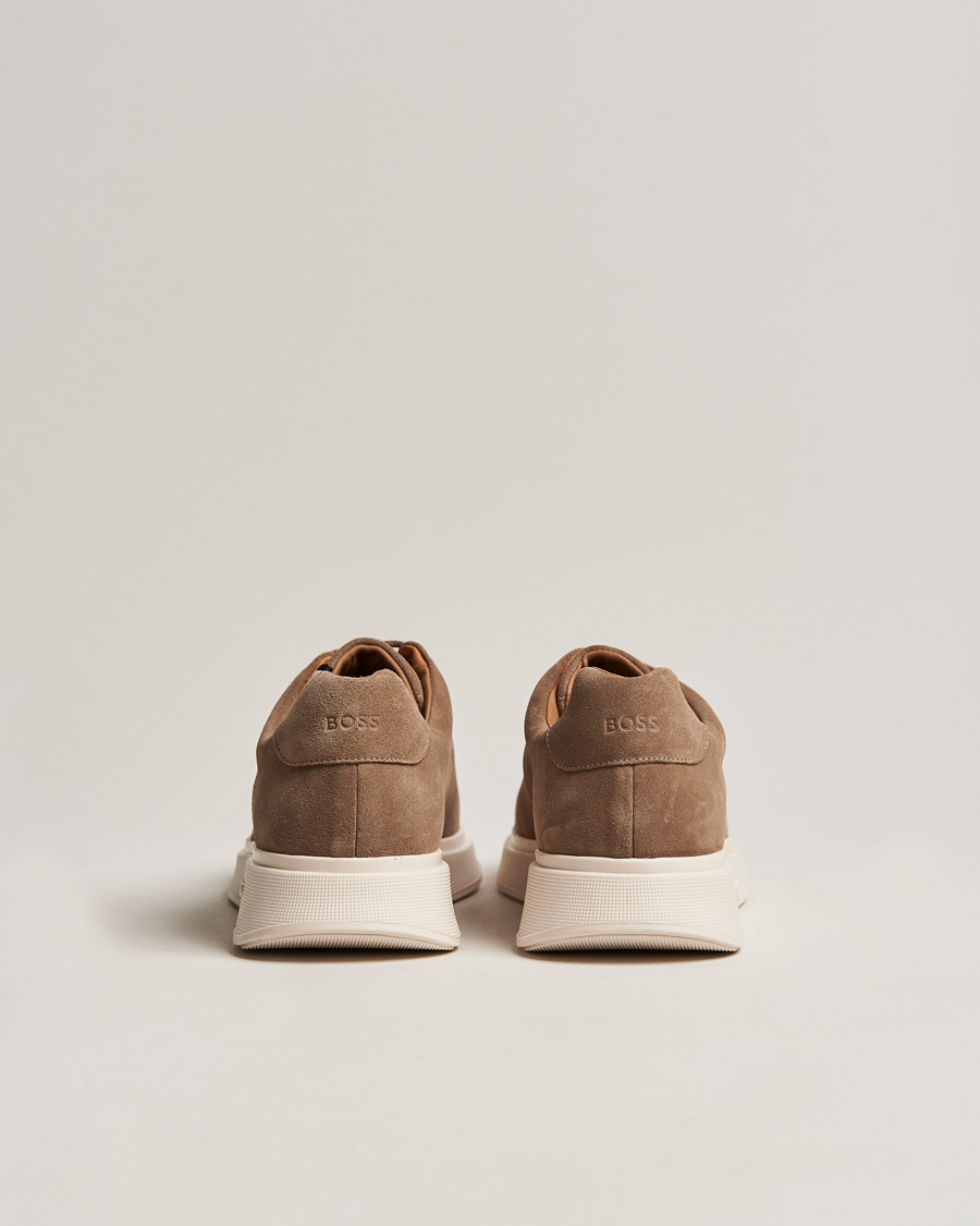Men | Bulton Suede Sneaker Medium Beige | BOSS BLACK | Bulton Suede Sneaker Medium Beige