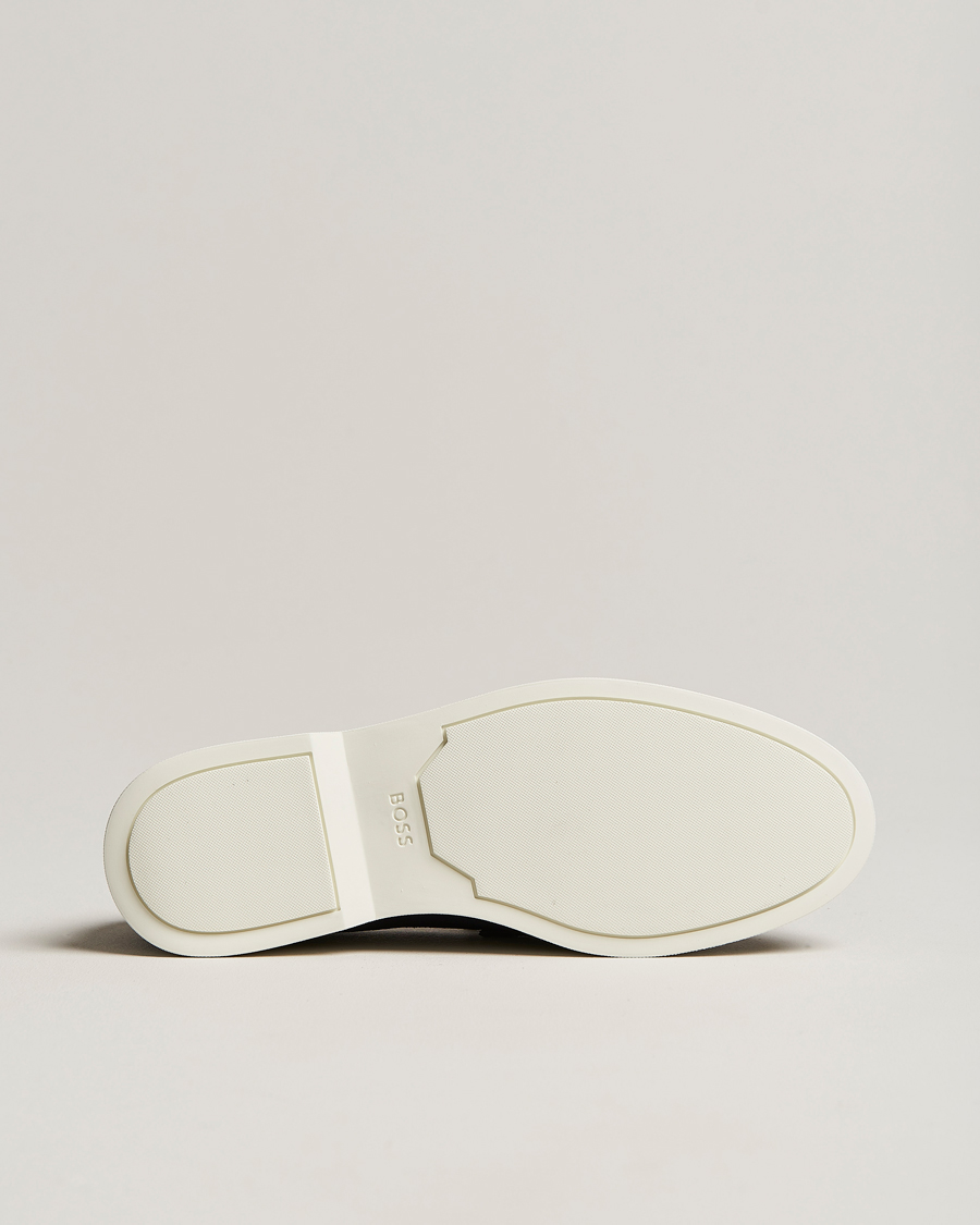 Men | Sienne Suede Loafer Dark Blue | BOSS BLACK | Sienne Suede Loafer Dark Blue