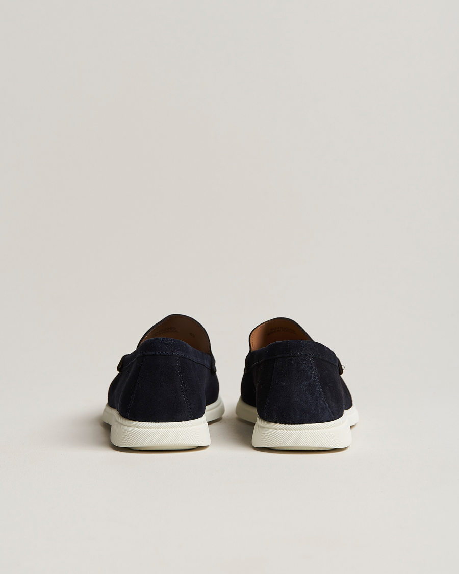 Men | Sienne Suede Loafer Dark Blue | BOSS BLACK | Sienne Suede Loafer Dark Blue