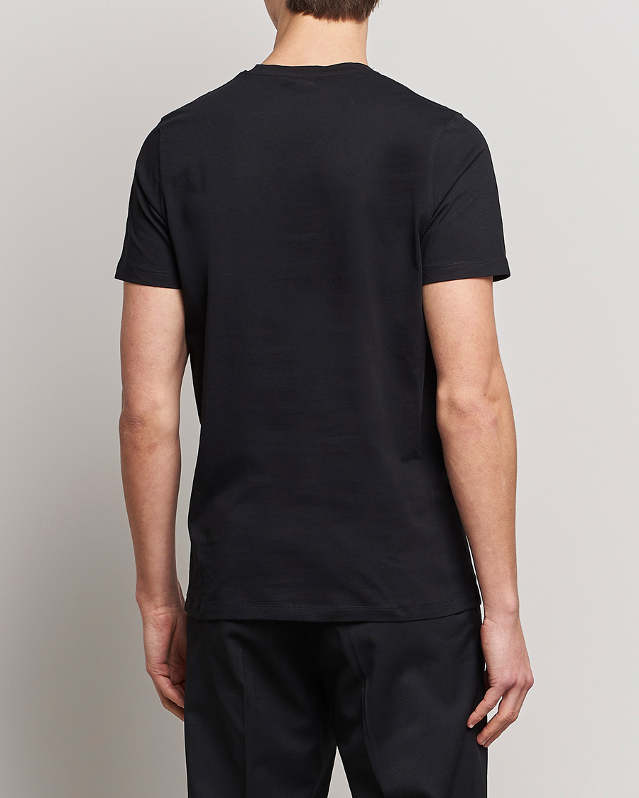 Men | T-Shirts | HUGO | 2-Pack Logo Crew Neck T-Shirt Black