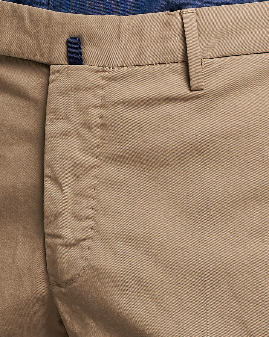 Men | Trousers | Incotex | Slim Fit Comfort Chinos Beige