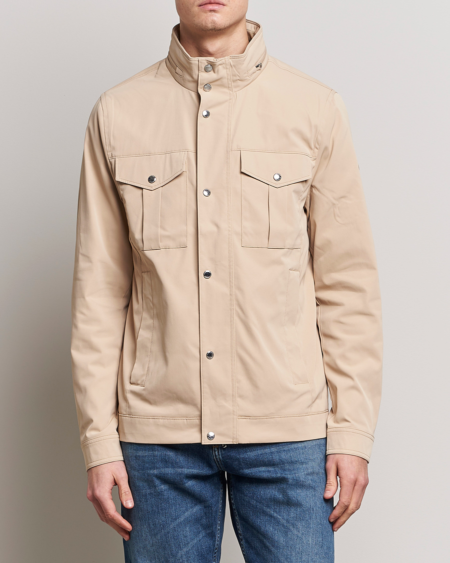 J.Lindeberg Bailey Field Jacket Safari Beige at CareOfCarl.com