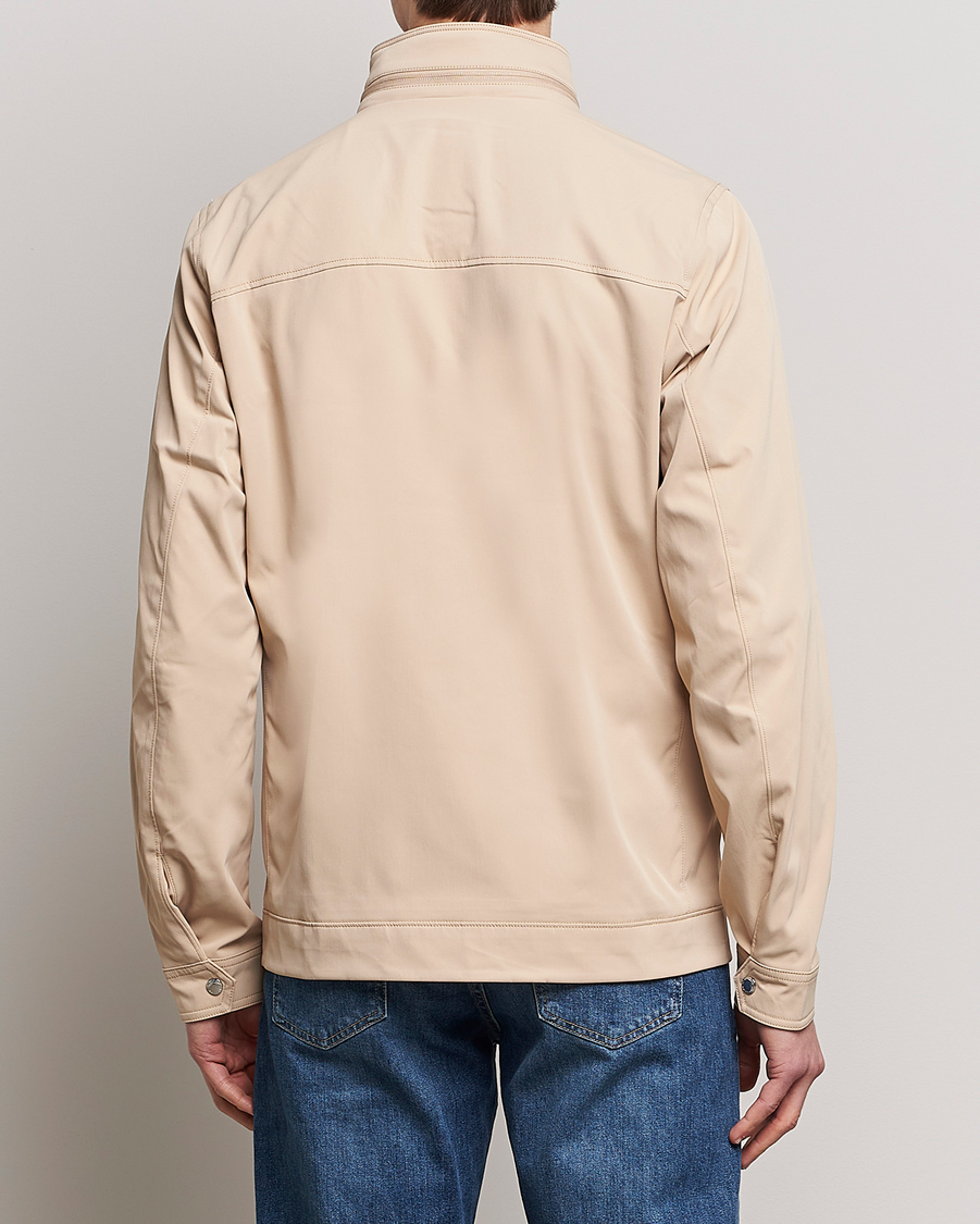 Men | Coats & Jackets | J.Lindeberg | Bailey Field Jacket Safari Beige