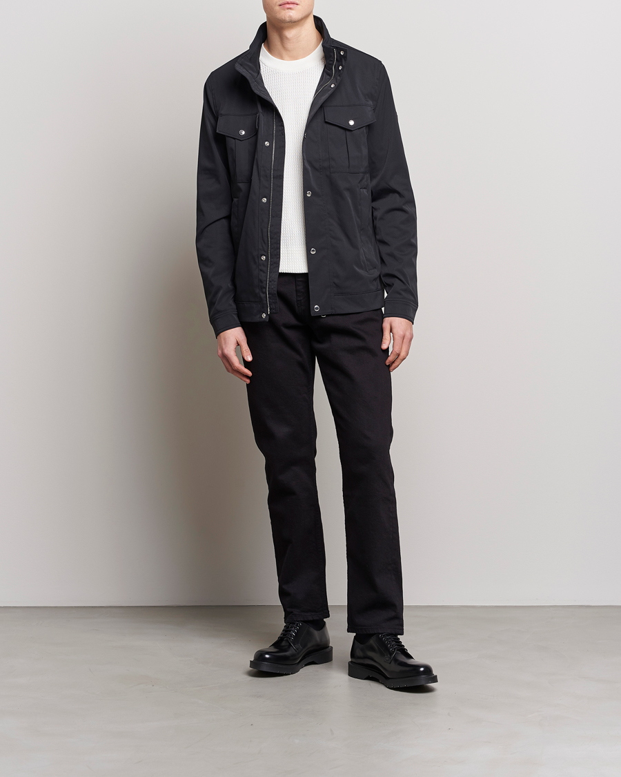 Men | Coats & Jackets | J.Lindeberg | Bailey Field Jacket Black