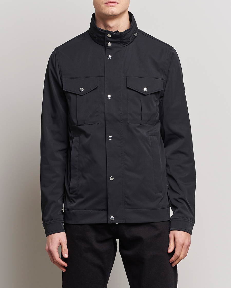 J.Lindeberg Bailey Field Jacket Black at CareOfCarl.com