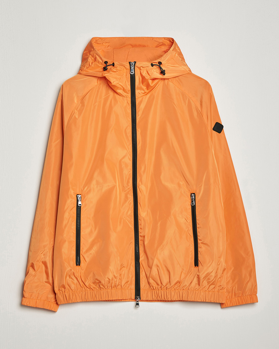 Men | Coats & Jackets | J.Lindeberg | Trace Solid Padded Poly Jacket Russet Orange
