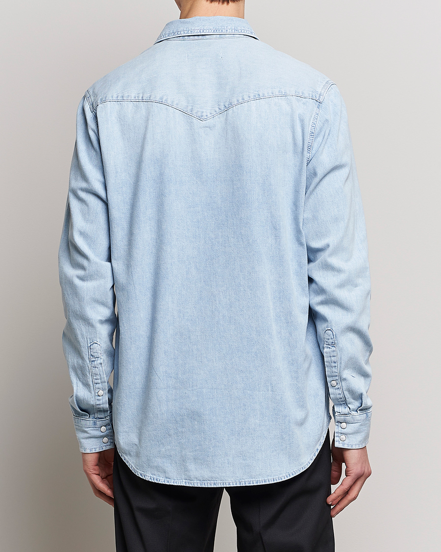Men | Shirts | J.Lindeberg | Carson Denim Shirt Light Blue