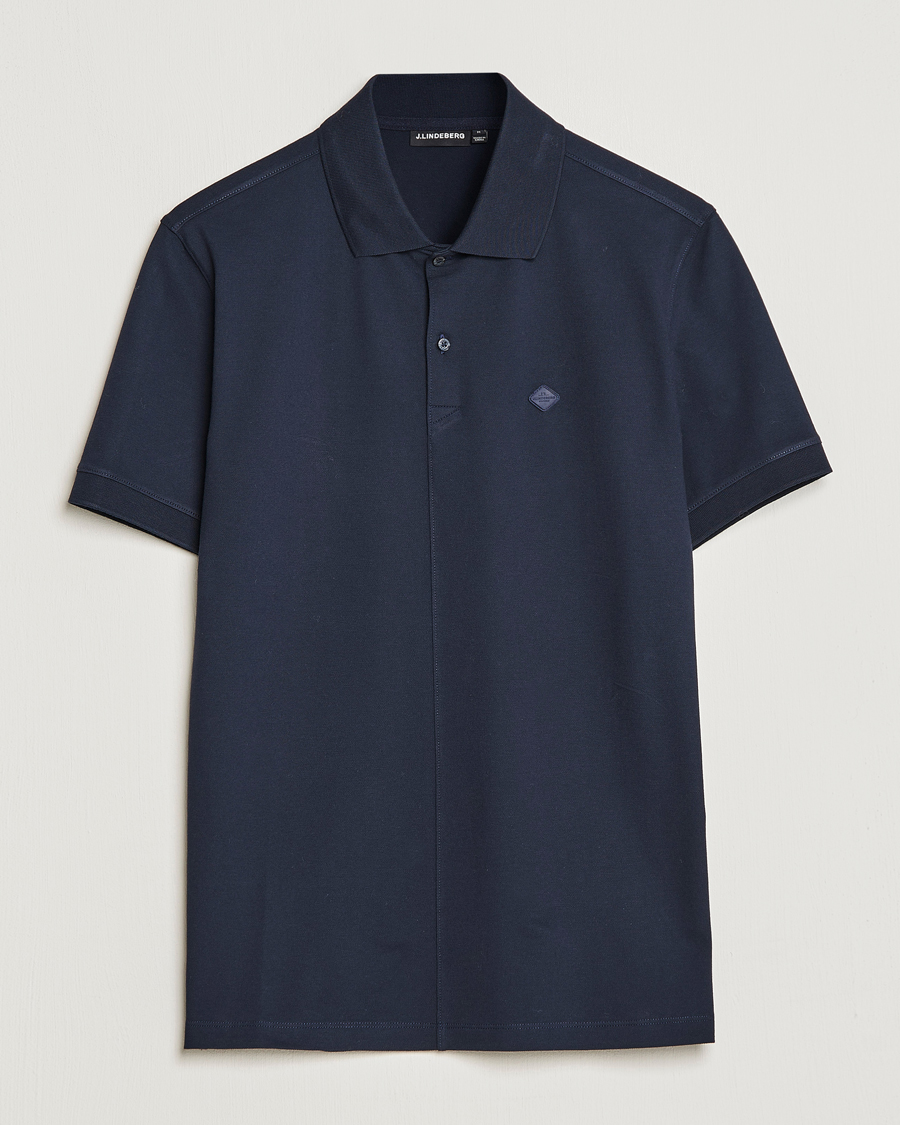 Men | Polo Shirts | J.Lindeberg | Rubi Slim Fit Polo Navy