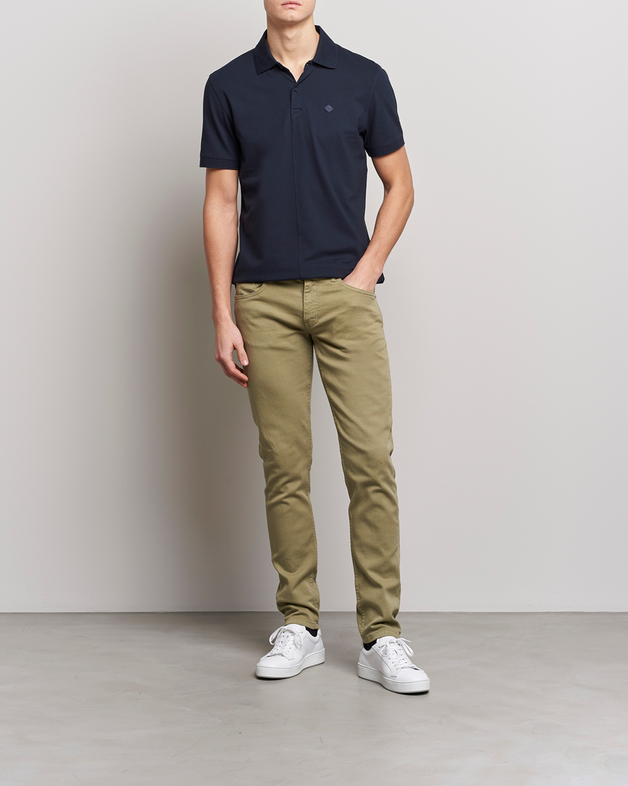 Men | Polo Shirts | J.Lindeberg | Rubi Slim Fit Polo Navy