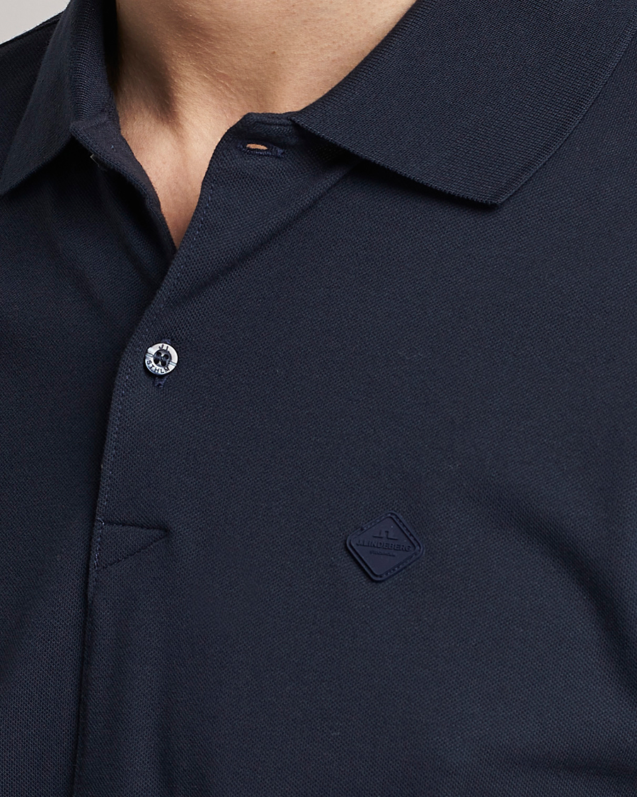 Men | Polo Shirts | J.Lindeberg | Rubi Slim Fit Polo Navy