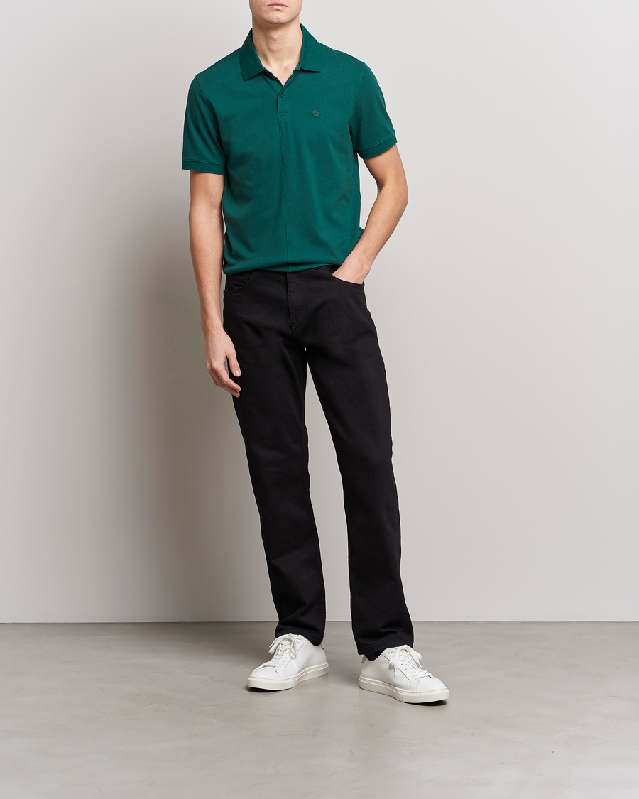Men | Polo Shirts | J.Lindeberg | Rubi Slim Fit Polo Rain Forest