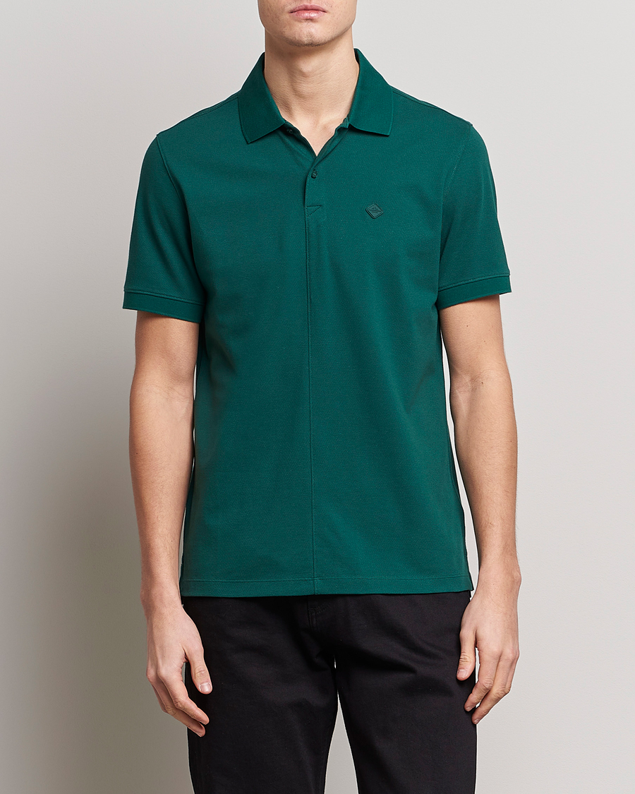 Men | Polo Shirts | J.Lindeberg | Rubi Slim Fit Polo Rain Forest