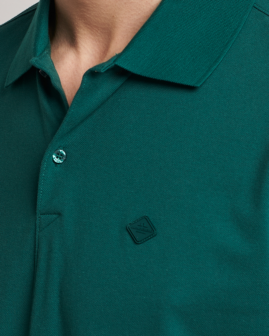 Men | Polo Shirts | J.Lindeberg | Rubi Slim Fit Polo Rain Forest