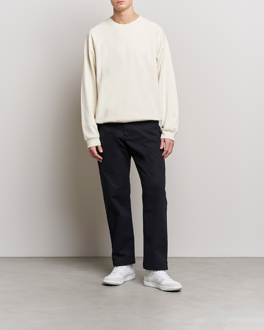 Men | Sweaters & Knitwear | J.Lindeberg | Ramon Organic Cotton Sweatshirt Turtledove