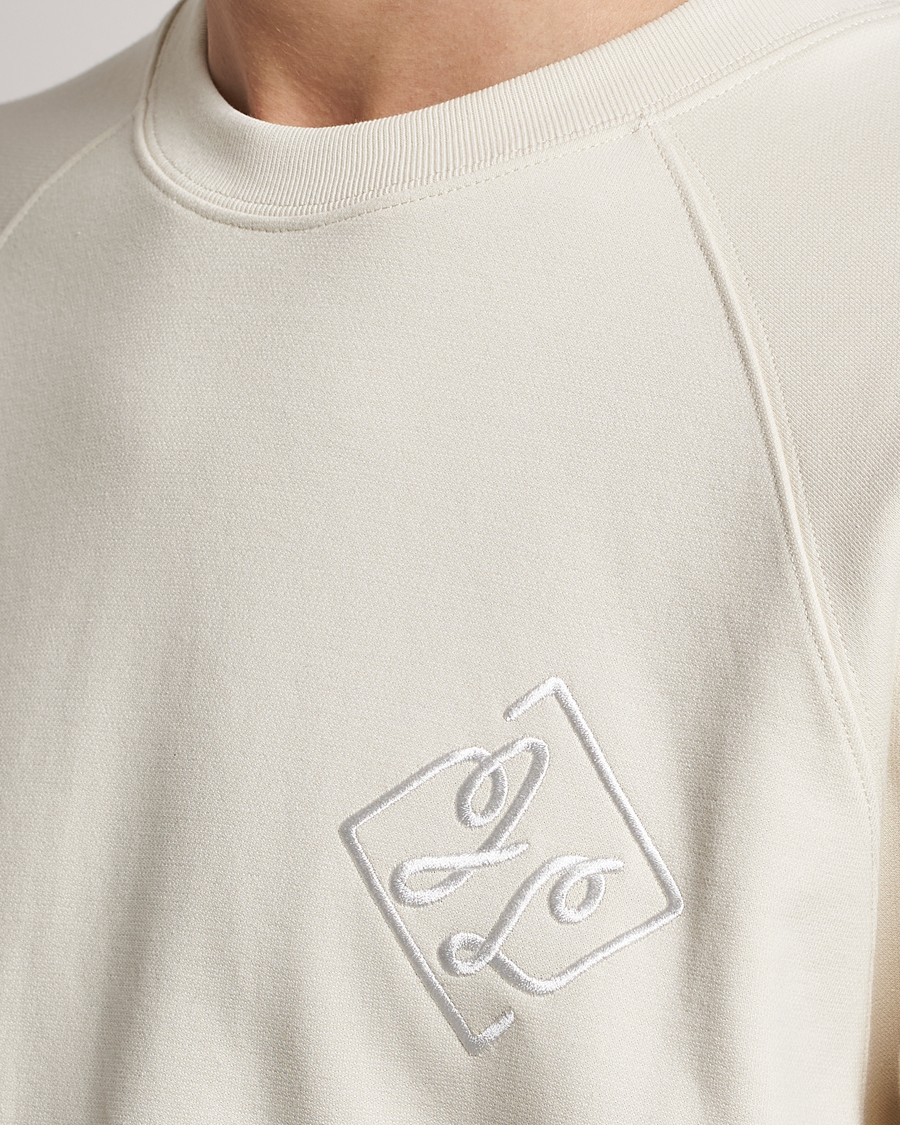 Men | Sweaters & Knitwear | J.Lindeberg | Ramon Organic Cotton Sweatshirt Turtledove