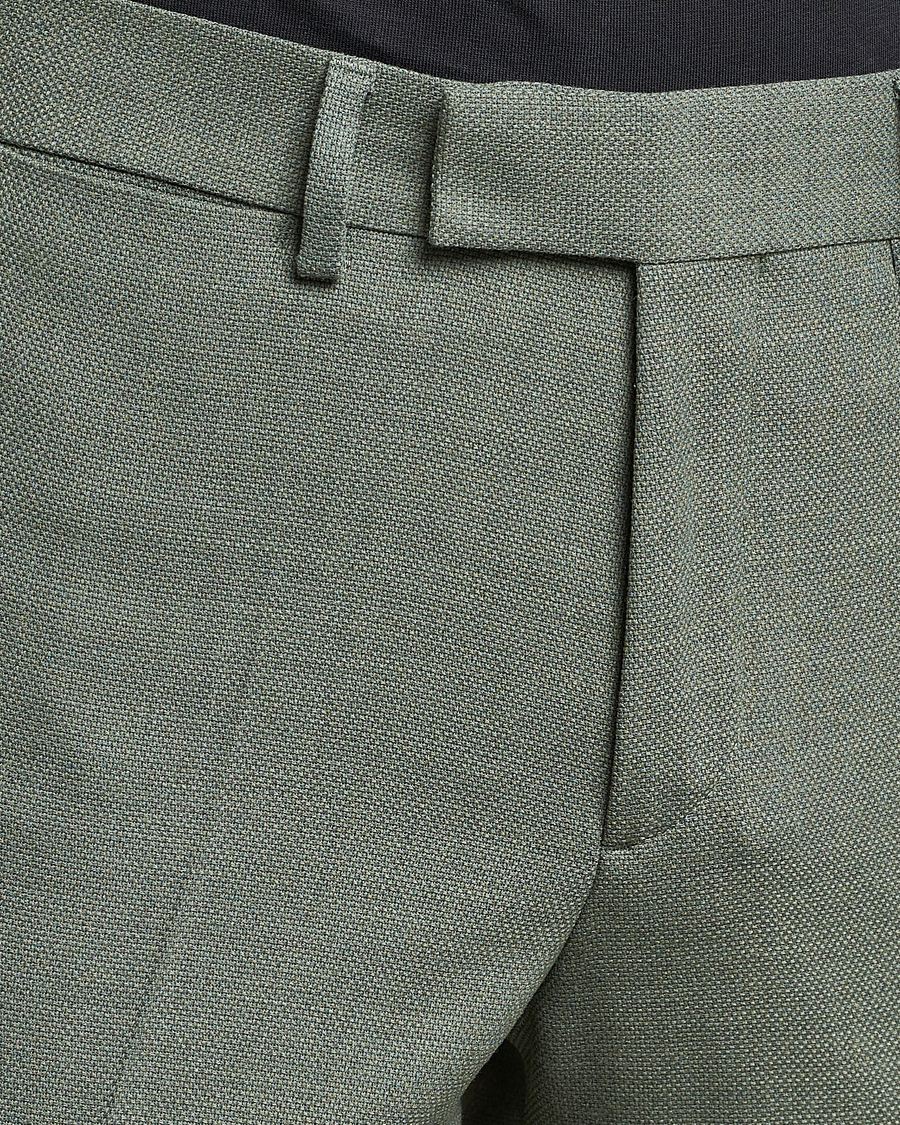 Men | Trousers | J.Lindeberg | Grant Active Hopsack Pants Aloe