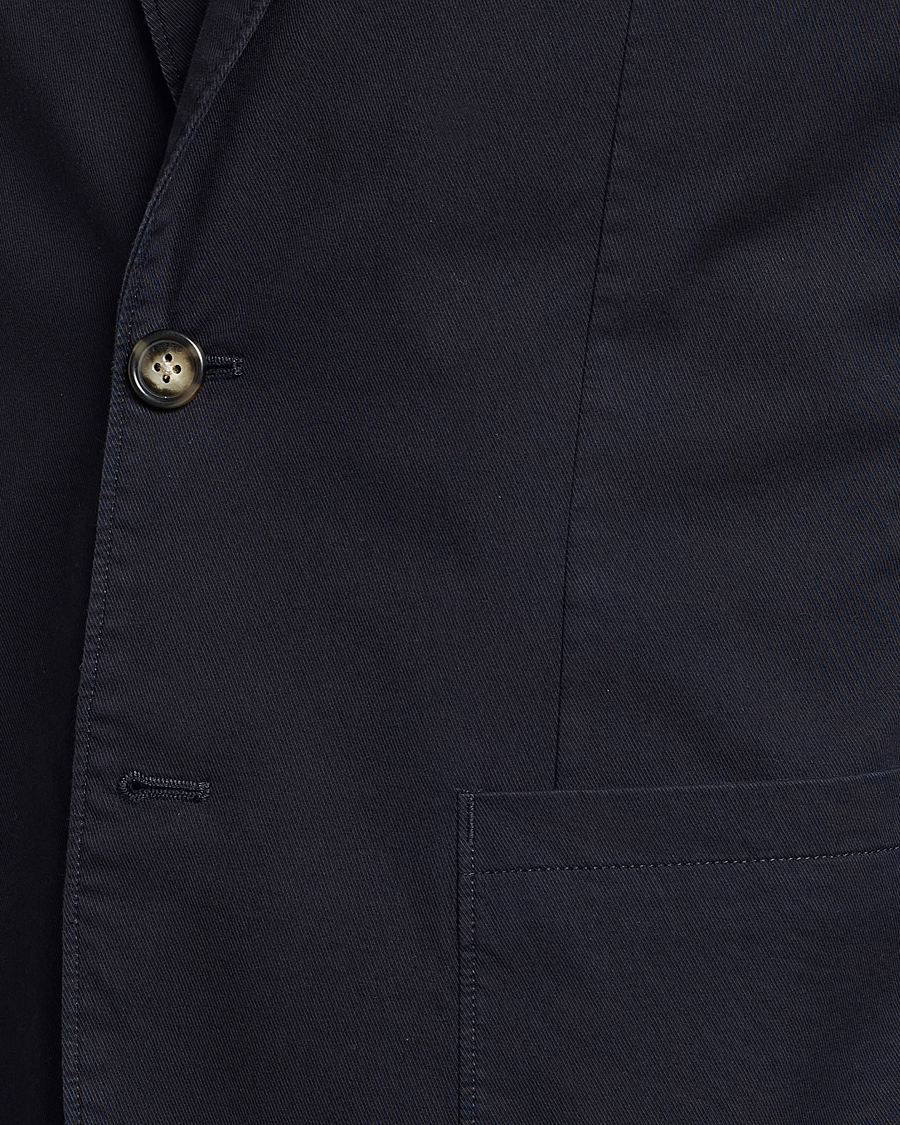 Men | Blazers | J.Lindeberg | Hopper Cotton Garment Dye Blazer Navy