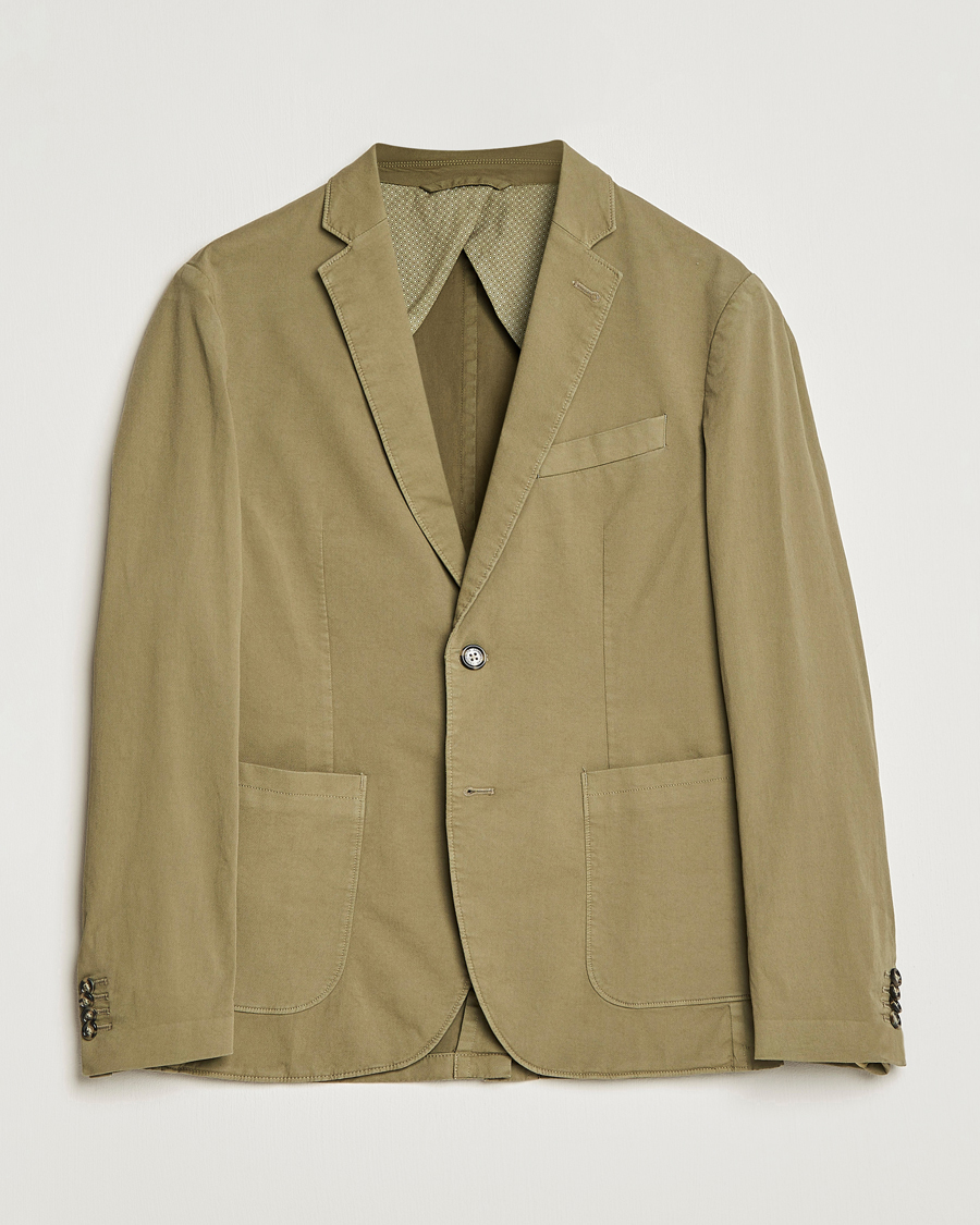 Men | Blazers | J.Lindeberg | Hopper Cotton Garment Dye Blazer Aloe
