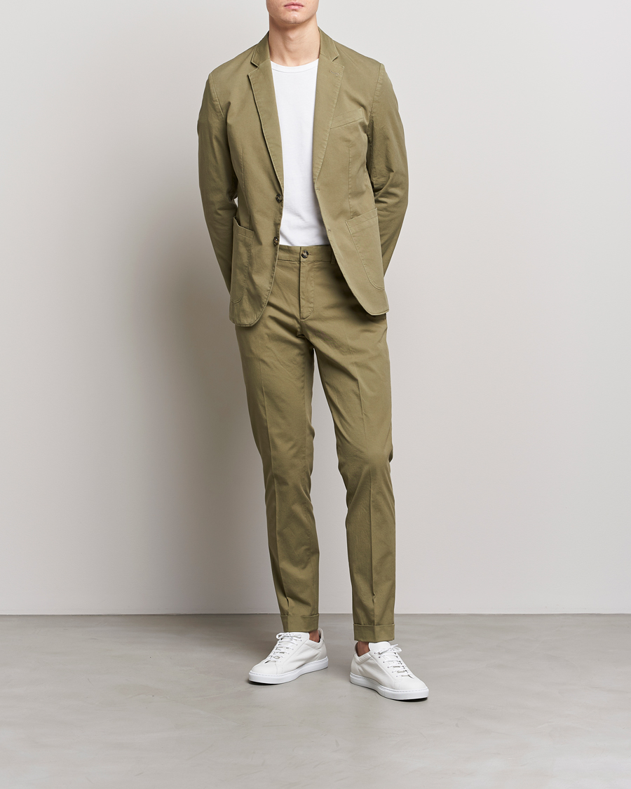 Men | Blazers | J.Lindeberg | Hopper Cotton Garment Dye Blazer Aloe