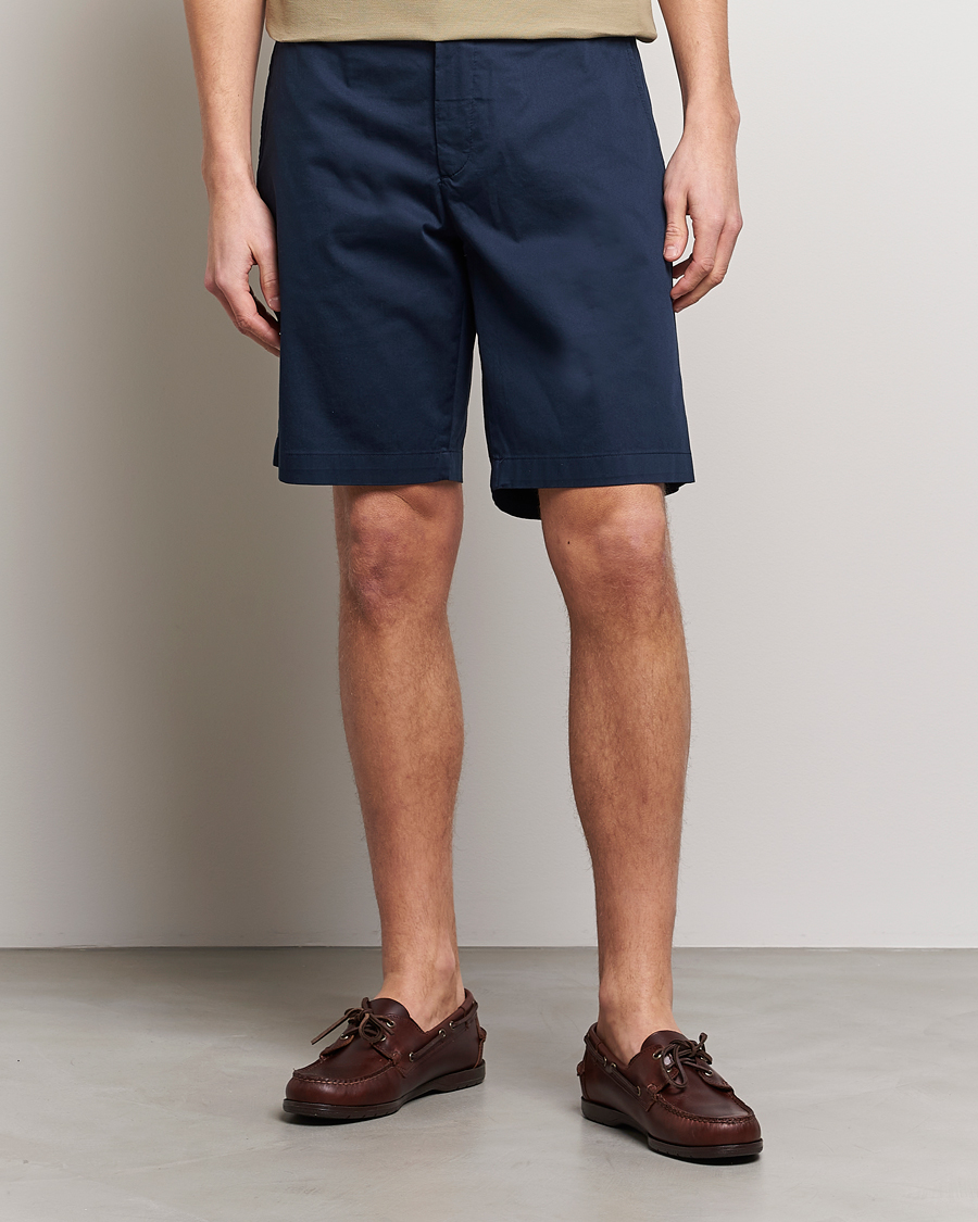 Men | Shorts | J.Lindeberg | Nathan Super Satin Shorts Navy
