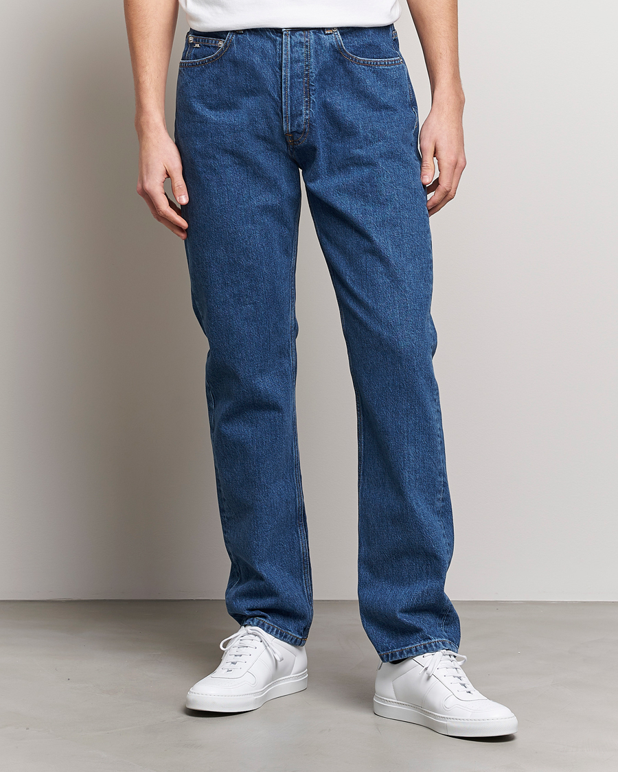 Men |  | J.Lindeberg | Cody Flat Indigo Regular Jeans Mid Blue