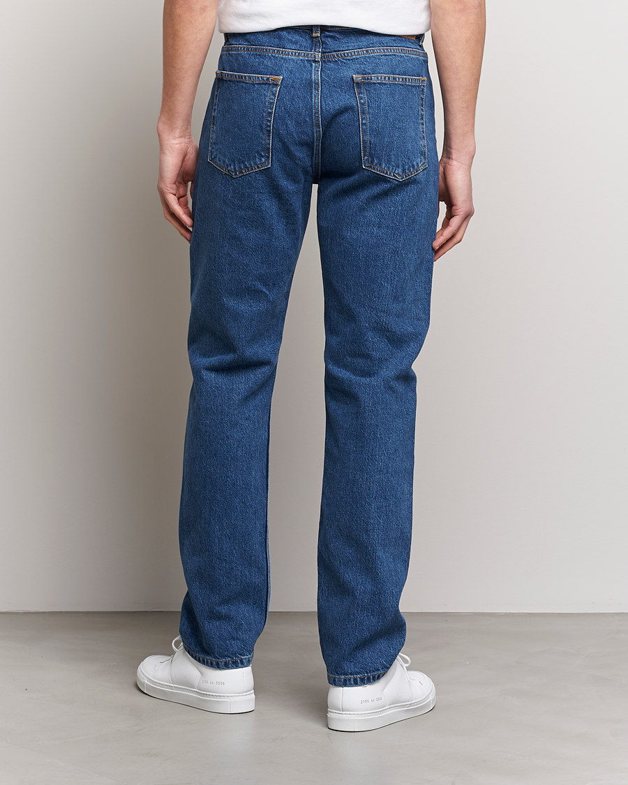 Men | Jeans | J.Lindeberg | Cody Flat Indigo Regular Jeans Mid Blue